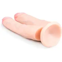 Easytoys Dildo Collection Realistische Dubbele Dildo Met Zuignap - 15 cm