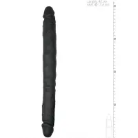Easytoys Dildo Collection - Dildo Collection - Dubbele Dildo - 25 cm - Seksspeeltjes - Sex Toys voor Mannen en Vrouwen - Dildo's - Beige