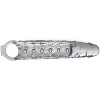 Size Matters Extender Penissleeve Met Noppen - Transparant