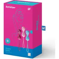 Satisfyer - geishaballen set met bewegende balletjes - 3 stuks