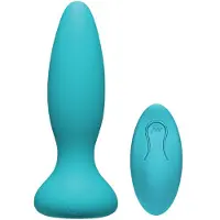 A-Play Vibe Adventurous Vibrerende Buttplug - Turquoise 1st
