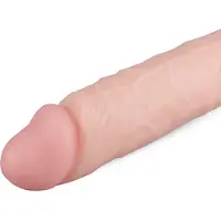 Huismerk Glynn Realistische Dildo Met Balzak - 18 cm