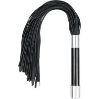 EasyToys Lange flogger met metalen handvat