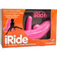 Huippukiva - iRide Handsfree vibrator - Roze