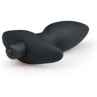 EasyToys Vibrerende buttplug - zwart