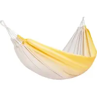 Naya Nayon Hangmat Uncarved Yellow Ruim - 130 x 350 cm - 100 % katoen - handgemaakt in Ecuador