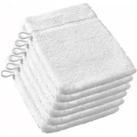 De Witte Lietaer Washandje Othello Wit (Set van 6)