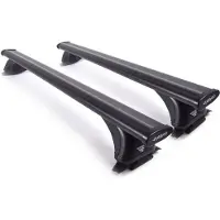 Farad Dakdragers - Toyota Avensis 1993 t/m 2008 - Open Dakrail - 100kg Laadvermogen - Aluminium - Wingbar - Luxset - Zwart