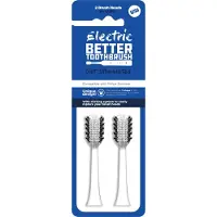 Better Toothbrush - Opzetborstels voor Philips - 2 stuks - wit
