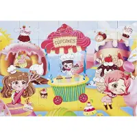 Grafix kinderpuzzel thema cupcakes - legpuzzel - 35 puzzelstukjes | afmeting: 46 CM x 32 CM