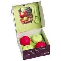 Mastrad Appelbeignetvorm - Siliconen - Incl. Appelboor - 4 Stuks - Groen