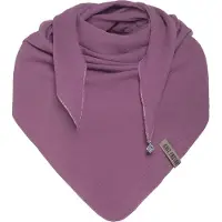 Knit Factory Liv Omslagdoek - Violet - 190x85 Cm