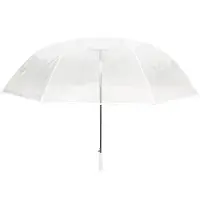 Smati Golf Stormparaplu - Transparent - Auto Open - ø 124 cm - Golf Wit