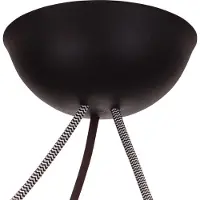 CableCup Trio Plafondkap zwart