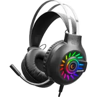Rampage Zengibar PC Gaming Headset RGB – USB – 7.1 Virtual Surround - RM-K44