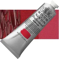 Taidepiste Professional Acrylic Tube - Permanent Auzarin Crimson (466) 60 ml