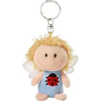 Nici Sleutelhanger Beschermengel Junior 7 Cm Pluche Blauw