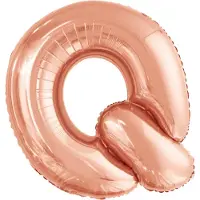 Amscan Folieballon Letter Q 96 X 93 Cm Roségoud