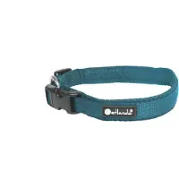 Petlando Hondenhalsband Mesh Petrol - Klikhalsband - Xl 55-60x4 Cm