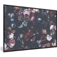 PosterMonkey Fotolijst incl. Poster - Bloemen - Tuin - Lente - 90x60 cm - Posterlijst