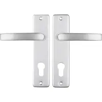Starx Deurbeslag | Deurklink met cilinderschild | | 72 mm (Aluminium)