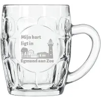 Libbey Gegraveerde Bierpul 55 cl Egmond aan Zee