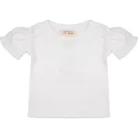 Little Indians shirt Ruffle meisjes katoen wit