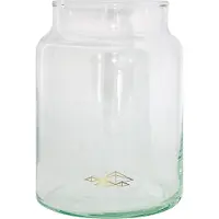 Tak Design Vaas Forest M - Handgemaakt - Glas - Ø10 x 14 cm - Goud