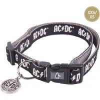 Cerdá Honden Halsband - AC/DC - XXS/XS (Lengte 18-30cm - Breedte 1.5cm)