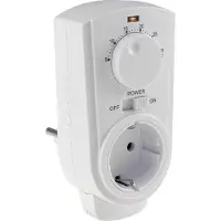Quality Heating Stopcontact eenvoudige thermostaat met draaiknop plug-in