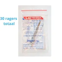 Lactona Interdentaal Ragers - XX-Small Long 25mm - Geel - 10 gripzak x 5 stuks - Voordeelpakket