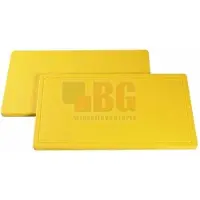 Caterchef Snijblad 2(H)X40X25cm Glad - 882641 - Dikke Plank - Horeca