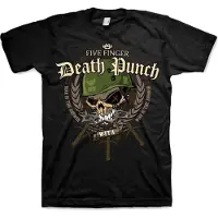 Five Finger Death Punch War Head Black L Shirt