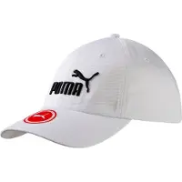 Puma Cap tekst volwassenen wit