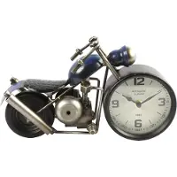 Countryfield Tafelklok Chopper donker grijs -L10,5 x B32 x H18CM