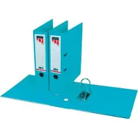 Quantore Ordner A4 80mm PP turquoise - 4 stuks