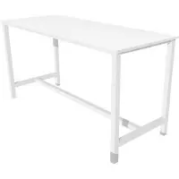 Schaffenburg Sta Tafel - Domino Basic 160 x 80 wit - wit frame