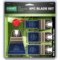 Smart Tool hout & metaal set 4-delig