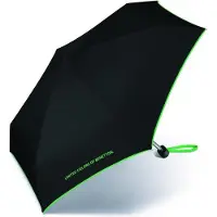 Benetton Paraplu Benetton Ultra Mini Flat Black