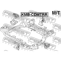 FEBEST KMB-CDMTRR Motorsteunlager