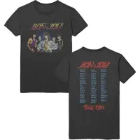 Ginza.se Bon Jovi - Tour '84 Heren T-shirt - L - Zwart