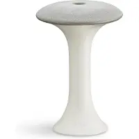 Kähler Design Ahlmann Kandelaar - 15 cm - Grijs/Wit