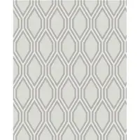 Dutch Wallcoverings Insignia Diamond Geo grijs 24501