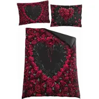Spiral - Gothic Beddengoed - Bleeding Heart - voor Geen - meerkleurig | Maat Standard