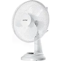 Enzo EDM Tafelventilator 30cm draaiend 35W wit 8652540