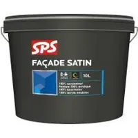 SPS Facade Satin | Zijdeglans Gevelverf 4 LTR - Wit