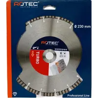 Rotec Diamantzaagblad 'Alligator 5 / Turbo' | Ø230x2,6xØ22,2 - 732.2303