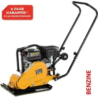 LUMAG RP700PRO Trilplaat Benzine 1070 Kg Slagkracht