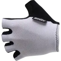 Santini Brisk Mesh Zomerhandschoenen Wit || Maat: S