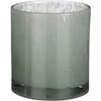Mica Decorations Estelle Vaas - H18 x Ø17 cm - Glas - Lichtgroen